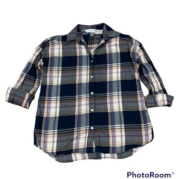 Old Navy The Boyfriend shirt size Medium - Picture 1 of 5